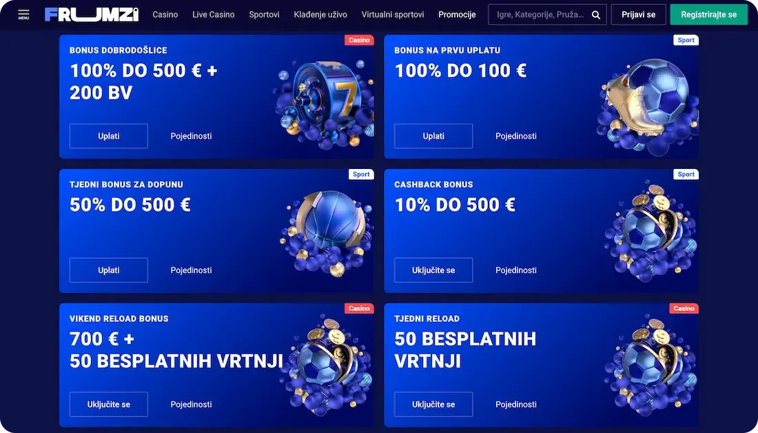 frumzi casino bonus svi