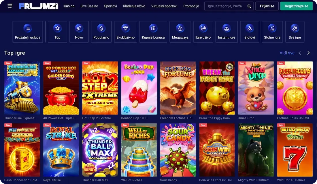 frumzi casino igre